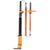 BCA Scepter 4S Collapsible Ski Poles Black/Orange