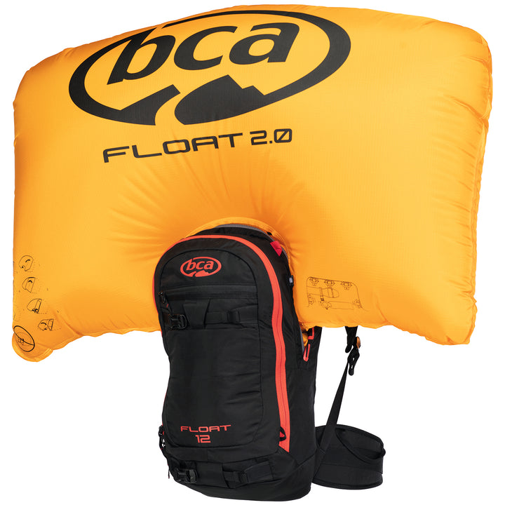 BCA Float 12 Airbag Pack Black