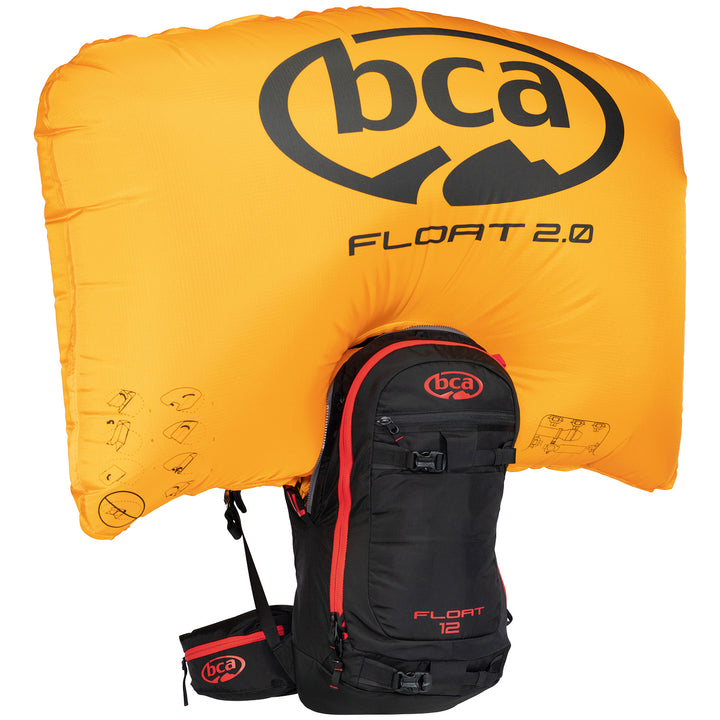 BCA Float 12 Airbag Pack Black