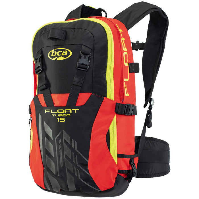 BCA Float 15 Turbo Airbag Pack Warning Red/Black