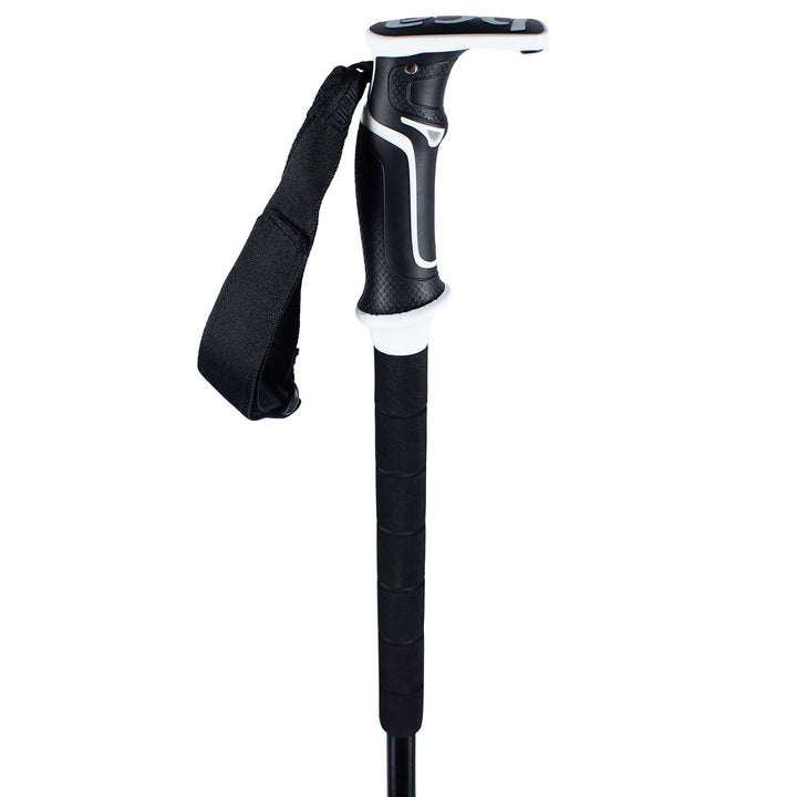 BCA Scepter Adjustable Carbon/Aluminum Ski Poles Black