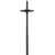 BCA Scepter Adjustable Carbon/Aluminum Ski Poles Black