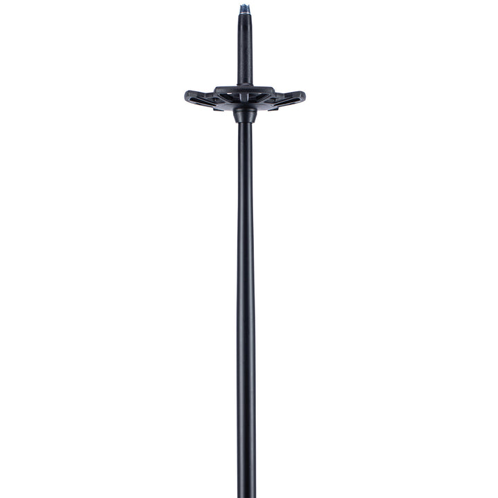 BCA Scepter Adjustable Carbon/Aluminum Ski Poles Black