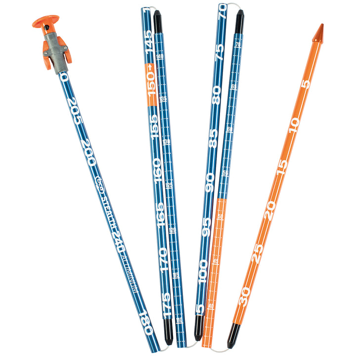 BCA Stealth 240 Avalanche Probe Blue