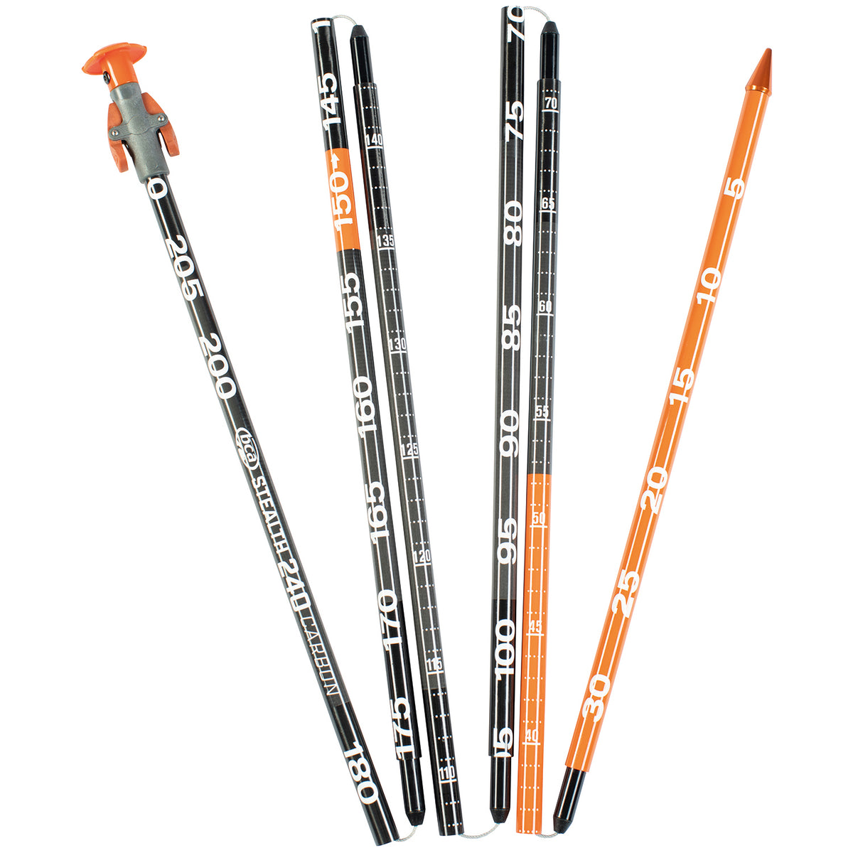 BCA Stealth 240 Carbon Avalanche Probe Blue