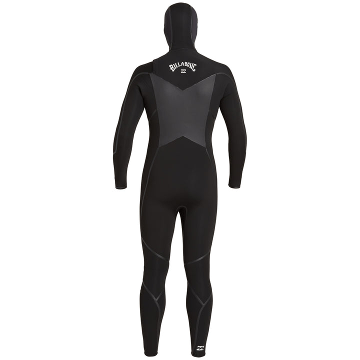 Billabong 5/4 Absolute + Chest Zip Hooded Wetsuit Black