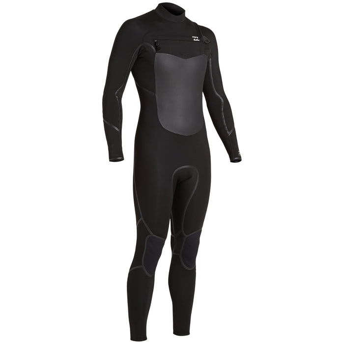 Billabong 4/3 Absolute + Chest Zip Wetsuit Black