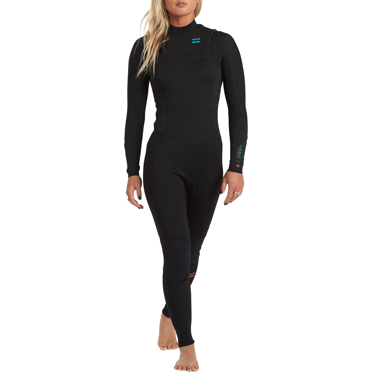 Billabong 4/3 Synergy Chest Zip Wetsuit - Women's Black