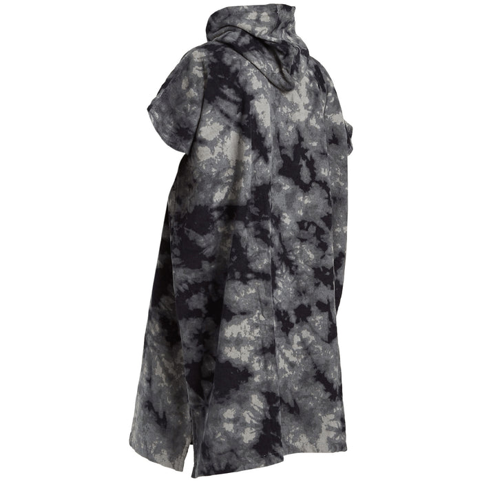 Billabong Hooded Towel Black Tie Dye