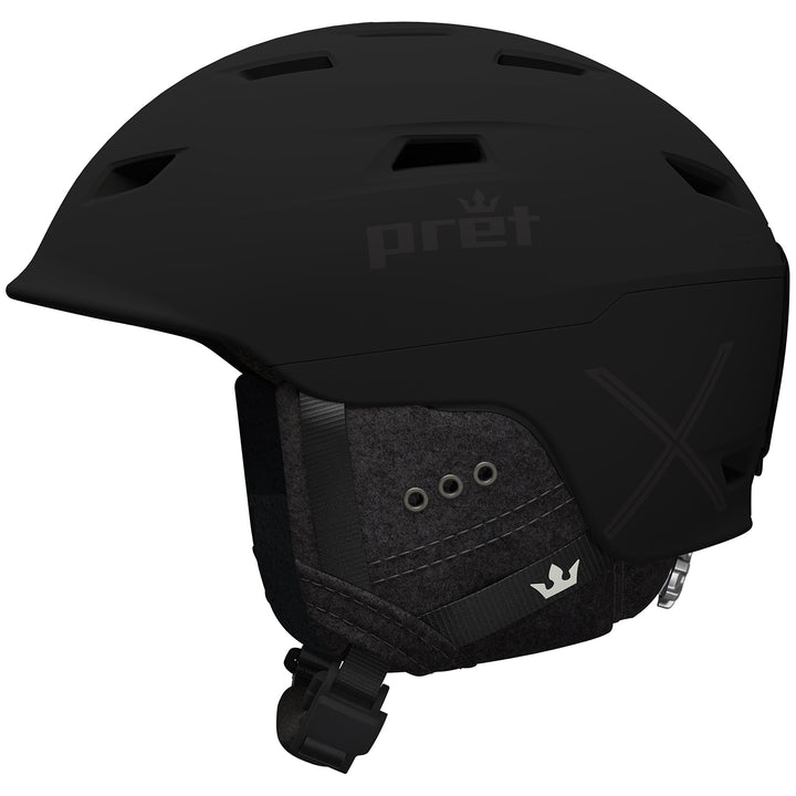 Pret Refuge X Helmet Black