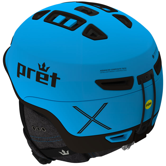 Pret Fury X MIPS Helmet Blue.