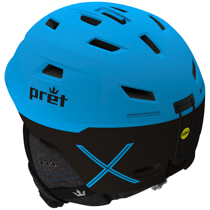 Pret Refuge X Helmet Blue.