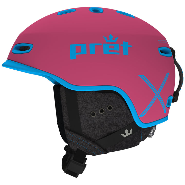 Pret Ripper X Helmet - Kids' Pink