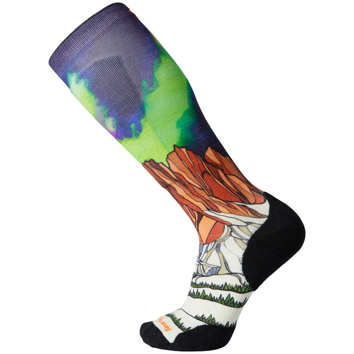Smartwool PhD Ski Light Elite Homechetler Print Socks Multi Color