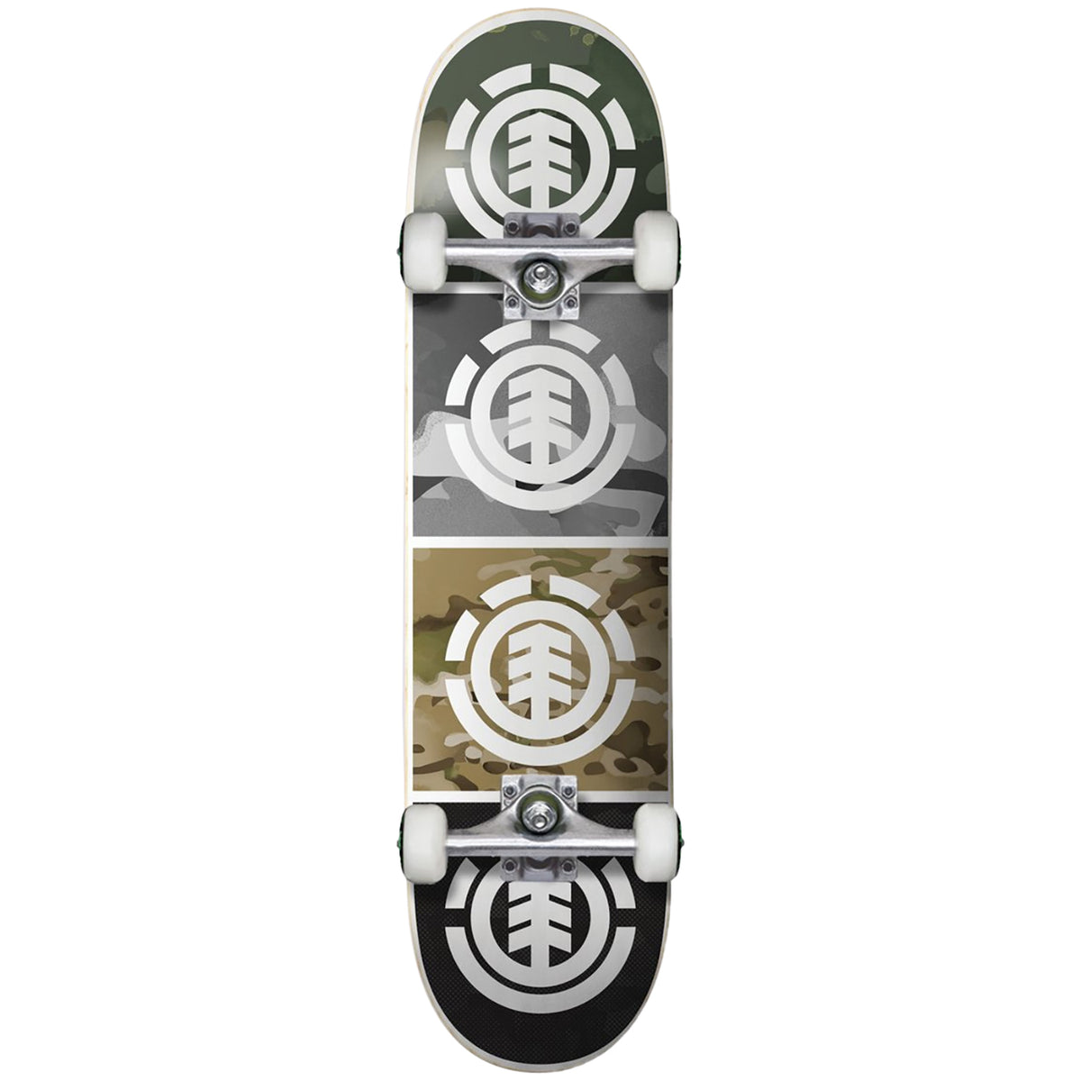 Element Camo Quadrant 7.7 Skateboard Complete