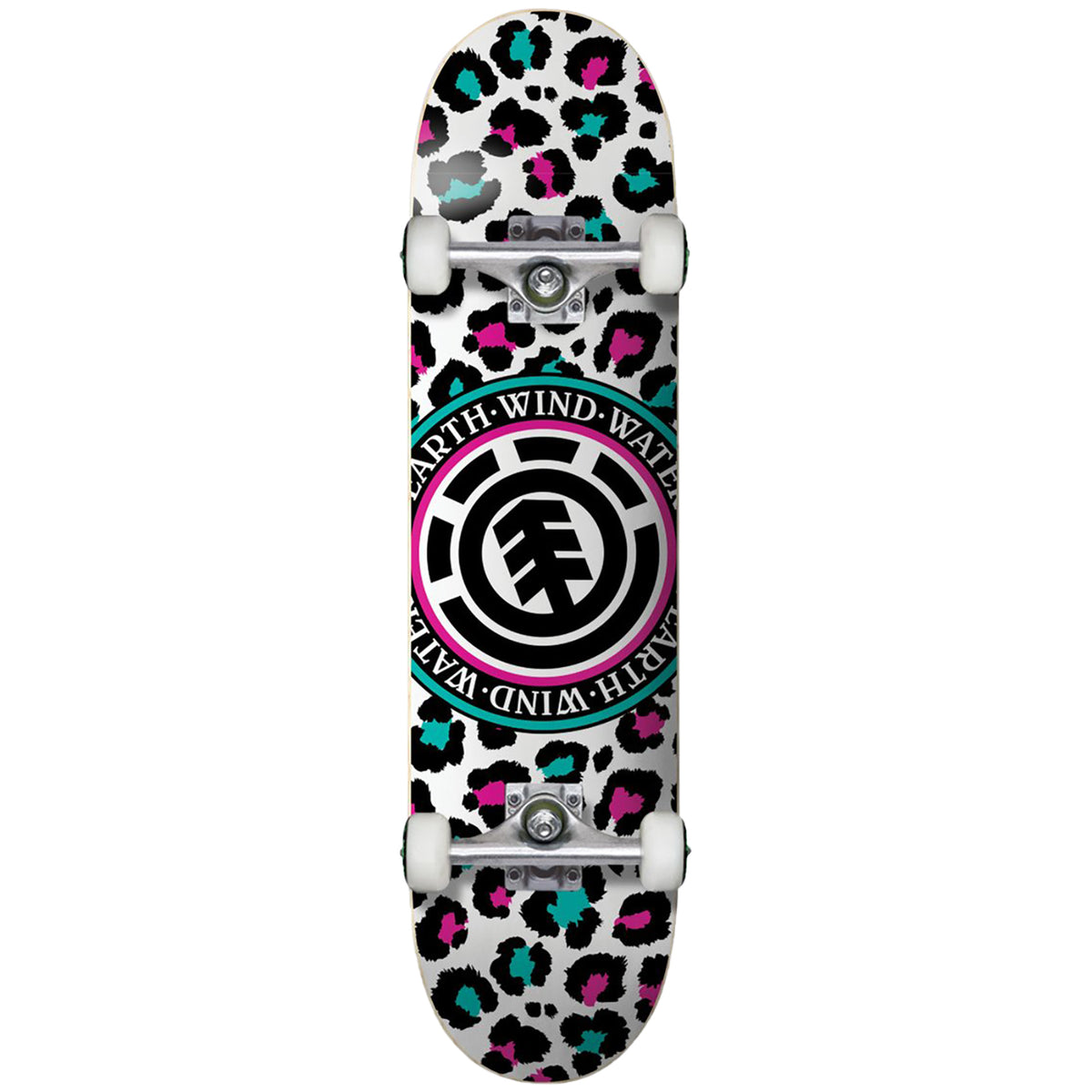 Element Leopard Party 7.7 Skateboard Complete