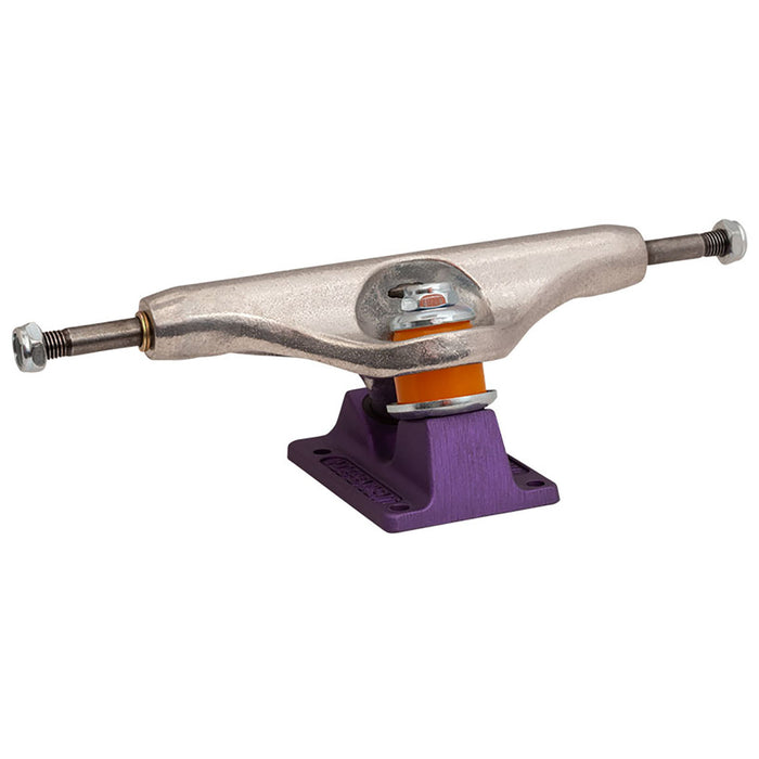 Independent 139 Stage 11 Hollow Silver Ano Purple Standard Skateboard Truck