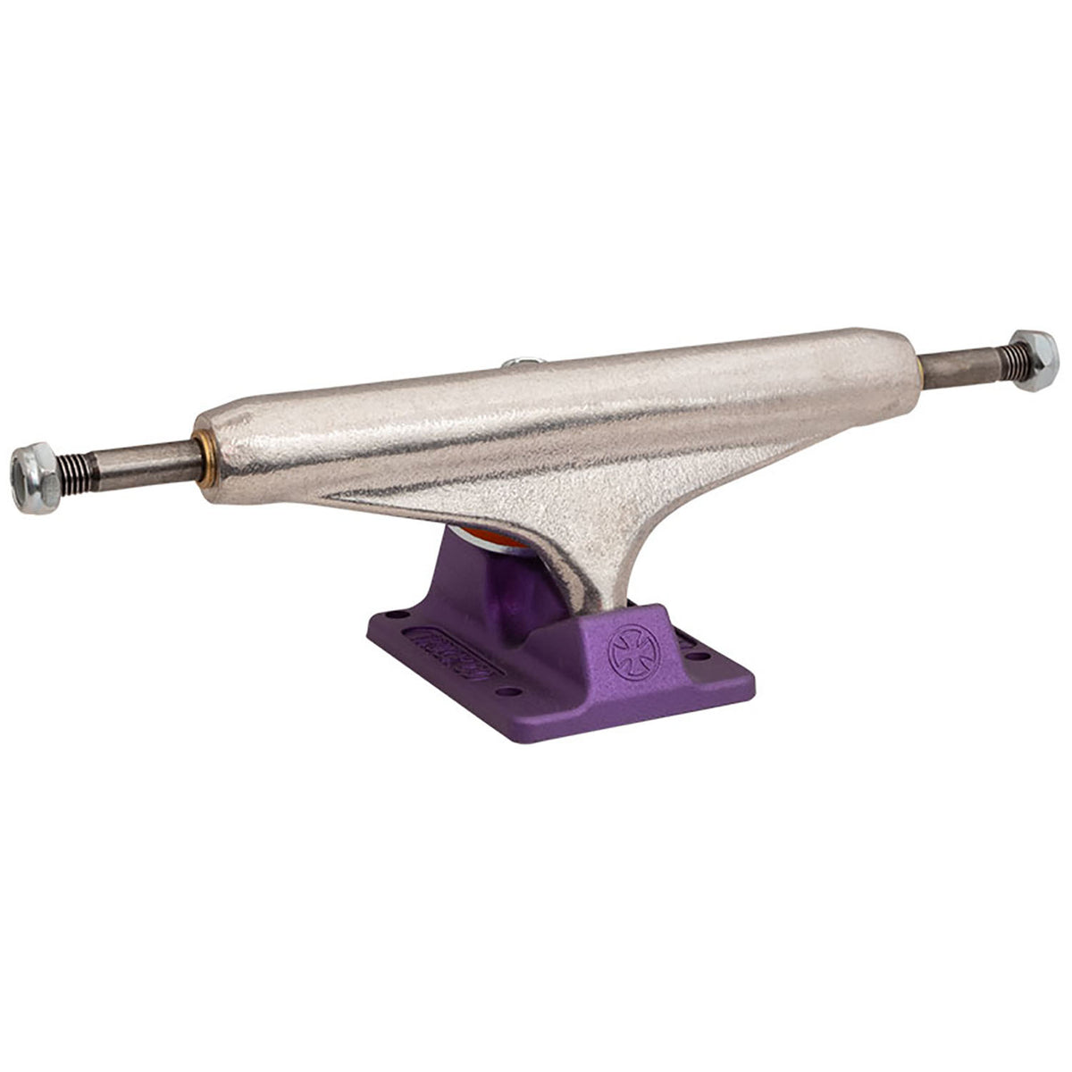 Independent 139 Stage 11 Hollow Silver Ano Purple Standard Skateboard Truck