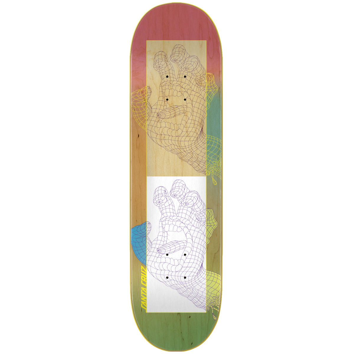 Santa Cruz Framework Hand VX Deck 8.5 Skateboard Deck