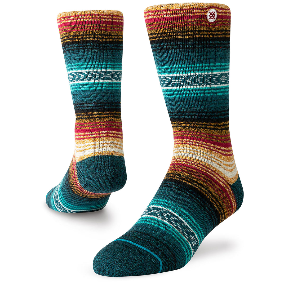 Stance Devils Peak Crew Socks - Unisex Red