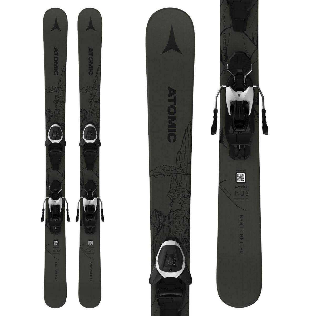 Atomic Bent Chetler Jr Skis + L6 Bindings - Boys' 2021
