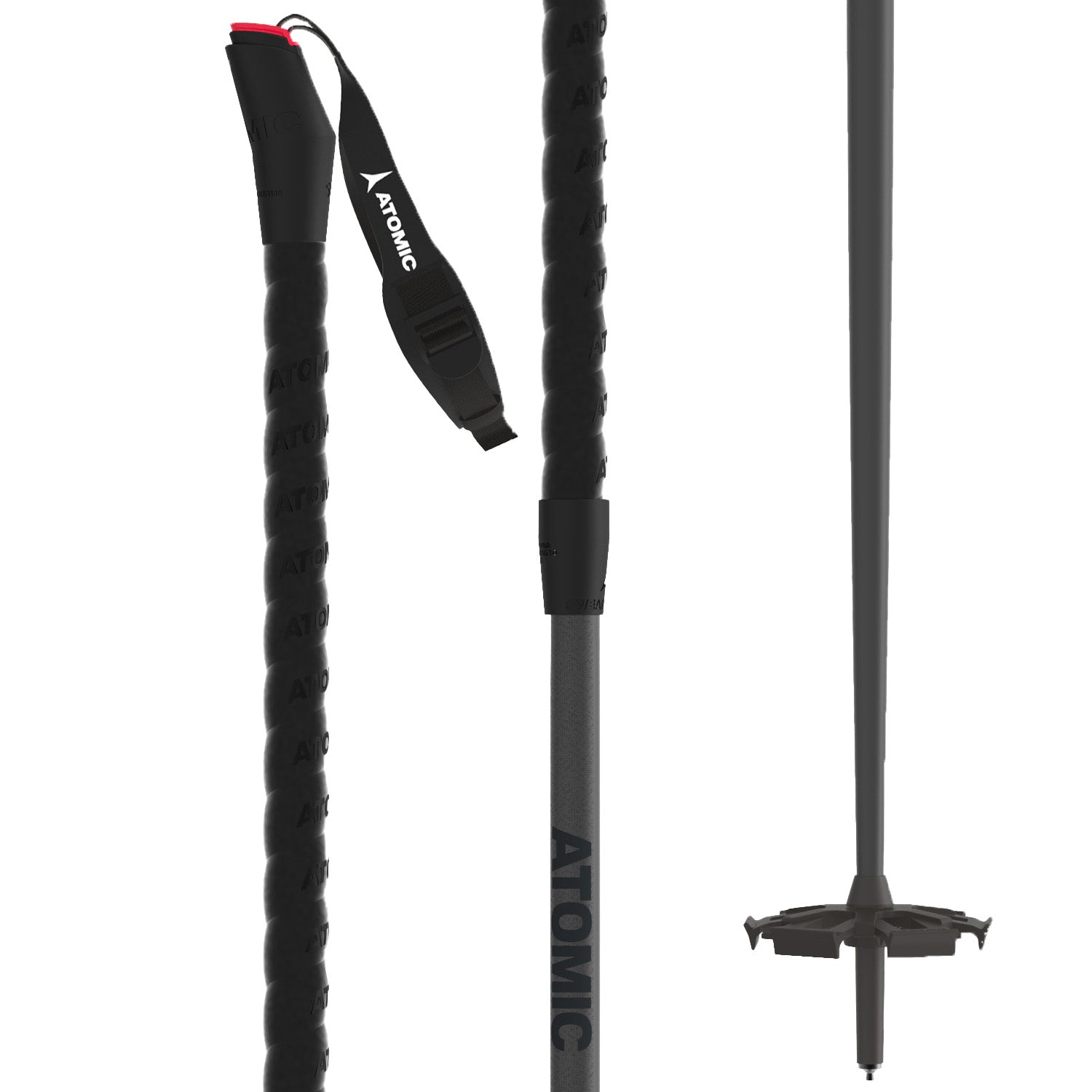 Atomic BCT Freeride SQS Ski Poles - Thumbnail 4