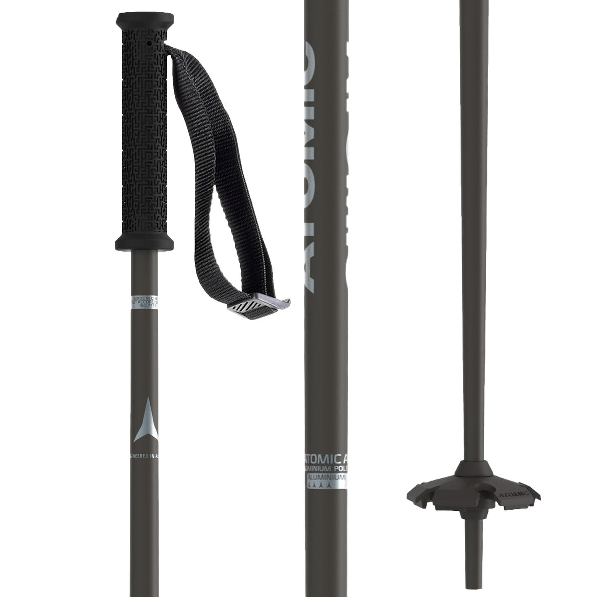 Atomic Park Ski Poles 2021 Grey