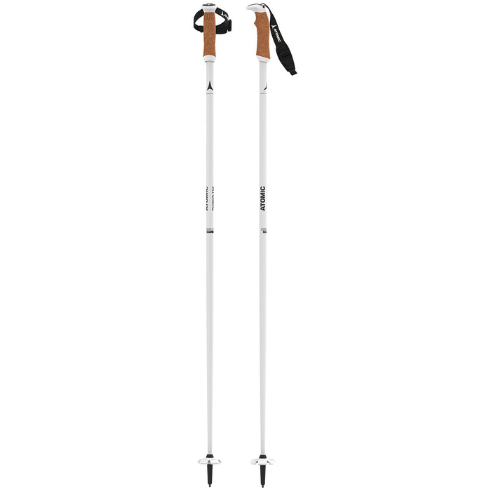 Atomic AMT Ultra SQS Ski Poles - Women's 2021 White/Heather