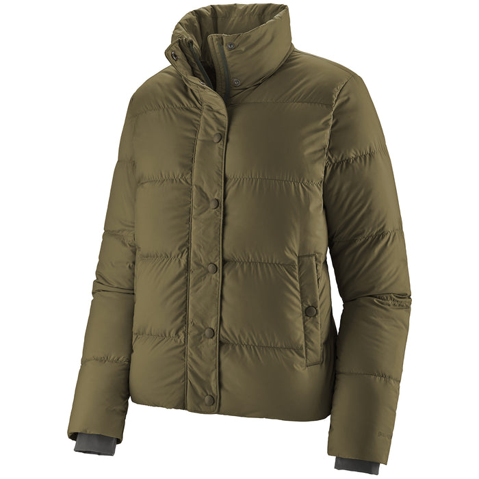 Patagonia Silent Down Jacket - Women's Basin Green