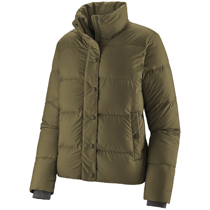 Patagonia Silent Down Jacket - Women's Basin Green