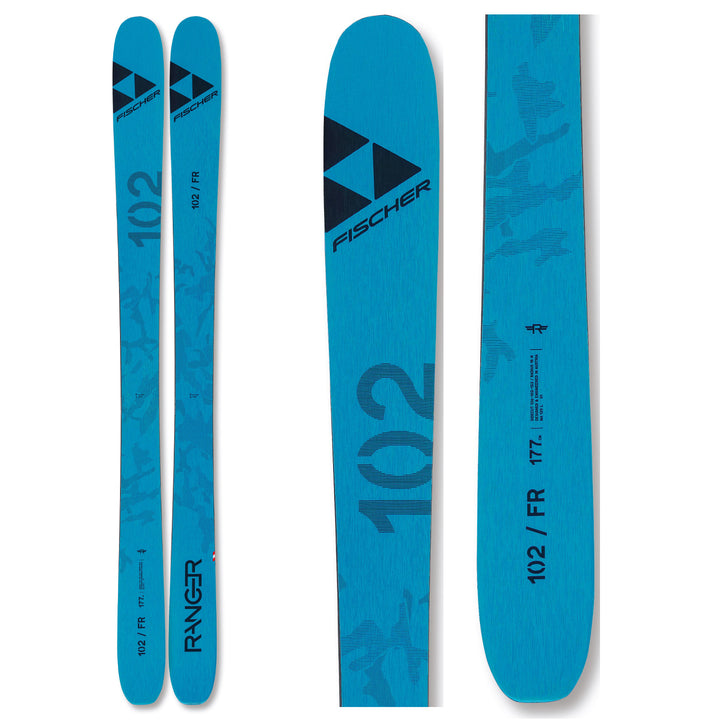 Fischer Ranger FR 102 Skis 2021 Blue