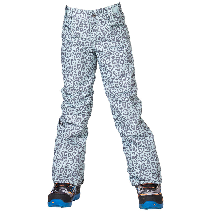 Nikita Cedar Pants - Girls' Seafoam Cheetah