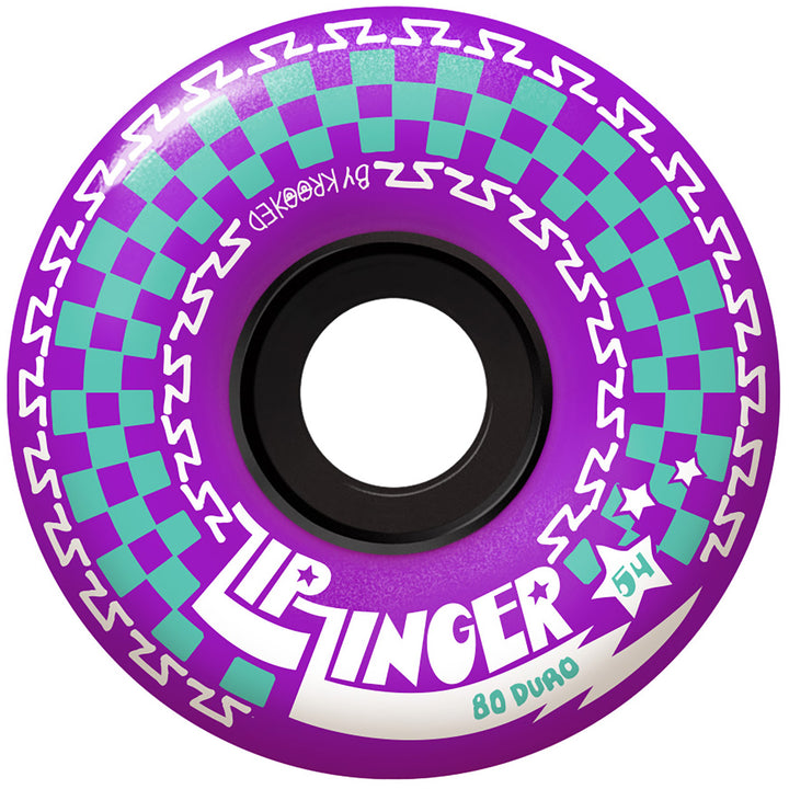 Krooked Zip Zinger 80HD Purple Skateboard Wheels