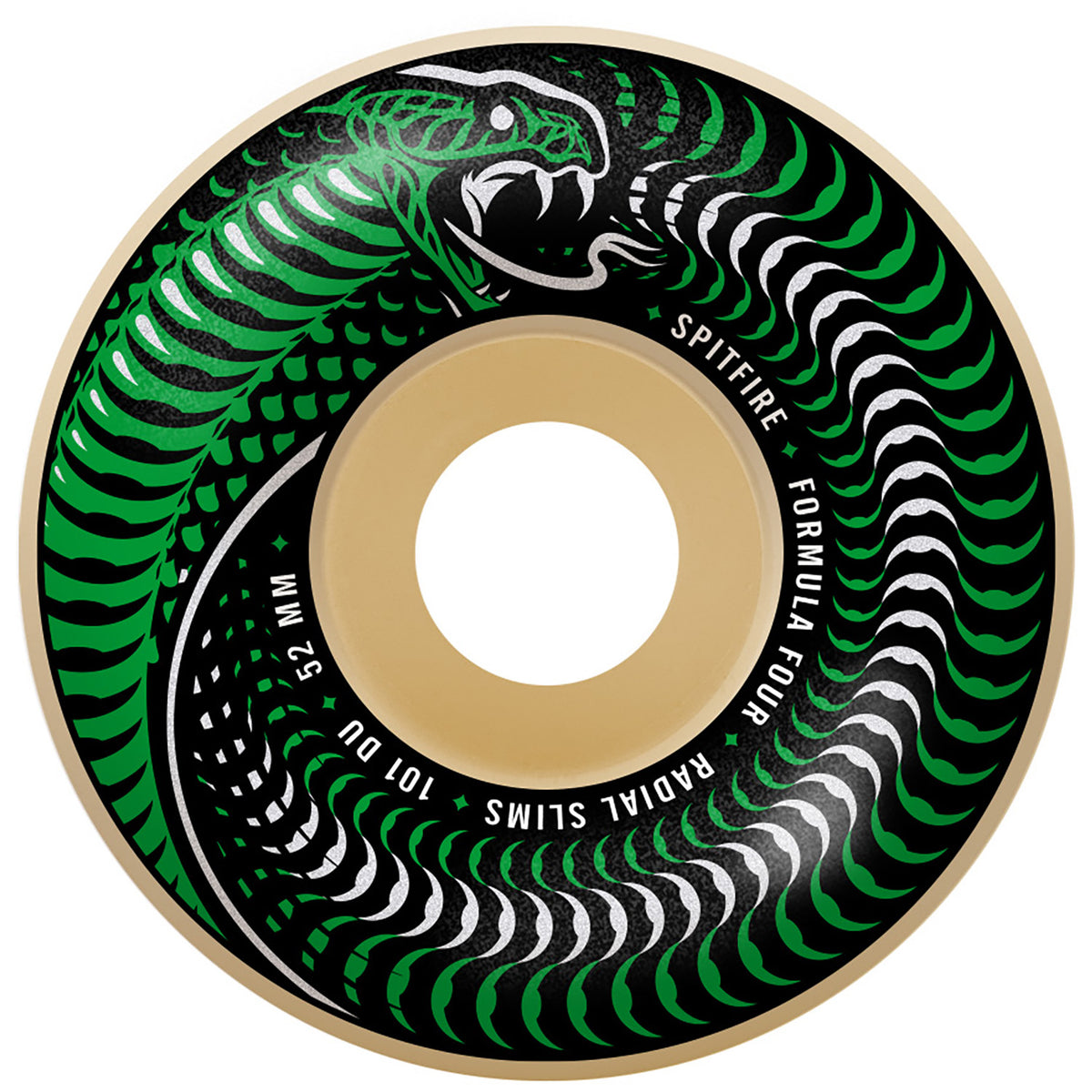 Spitfire Formula Four 101d Venomous Radial Slims Skateboard Wheels
