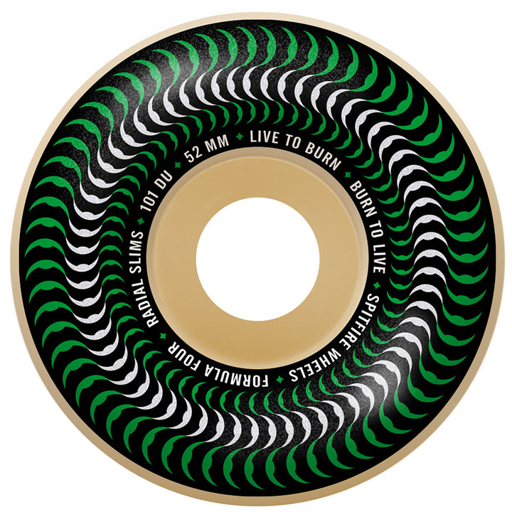 Spitfire Formula Four 101d Venomous Radial Slims Skateboard Wheels