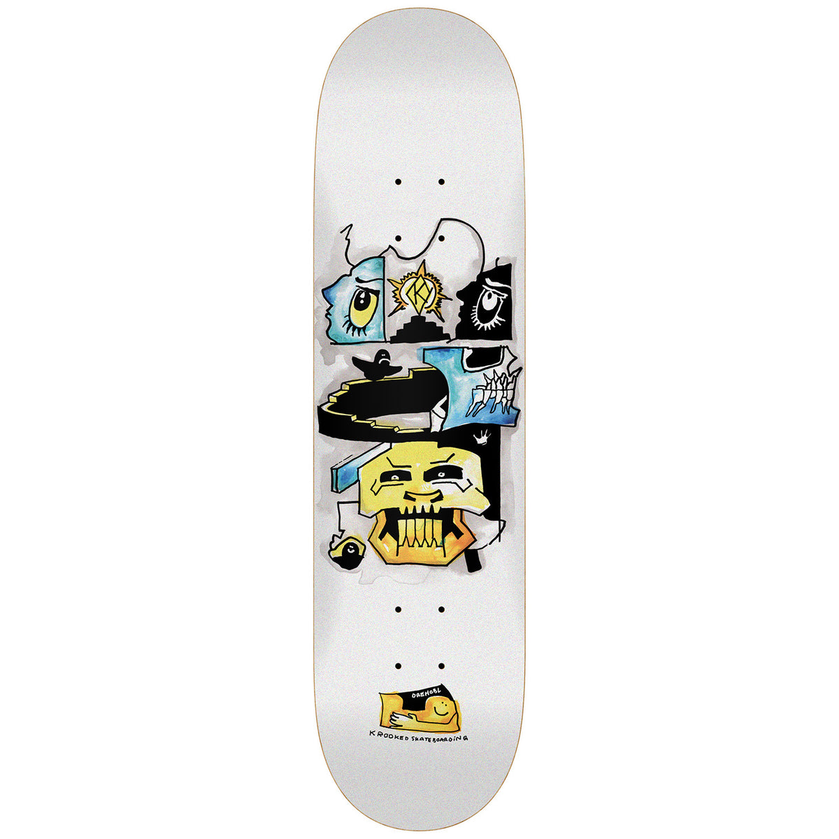 Krooked Drehobl Gibson 8.5 Skateboard Deck