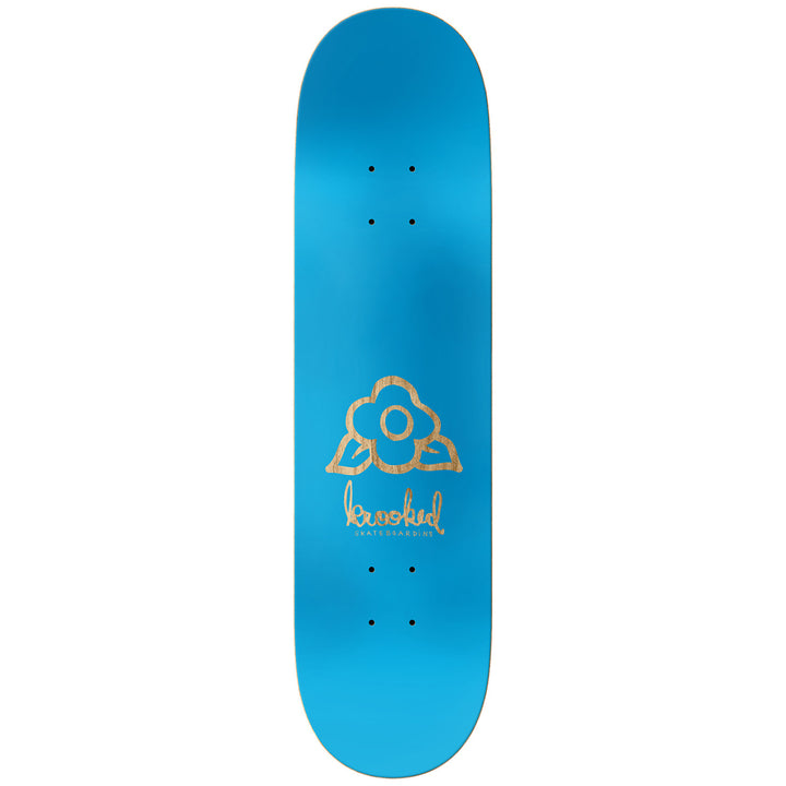 Krooked Ikons Pricepoint II Blue 7.75 Skateboard Deck