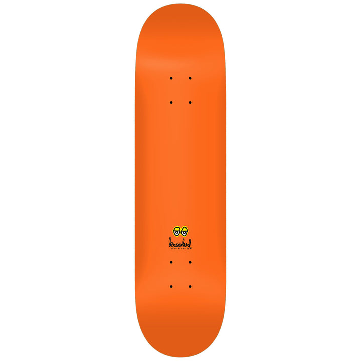 Krooked Ikons Pricepoint II Orange 8.06 Skateboard Deck