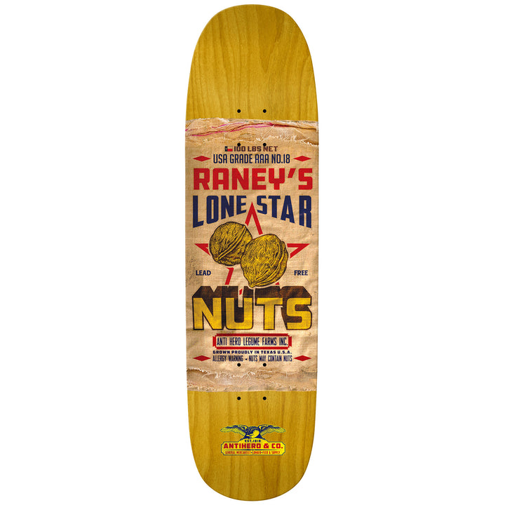 Anti Hero Raney General Mercantile 8.63 Skateboard Deck