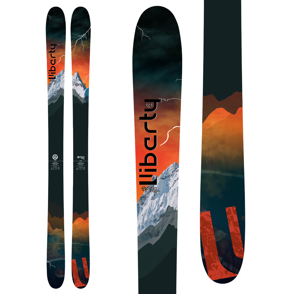 Liberty Origin 96 Skis 2021