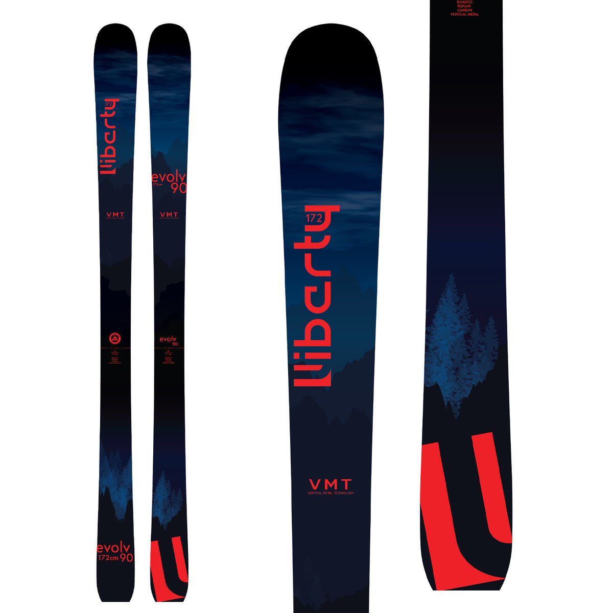 Liberty evolv90 Skis 2021