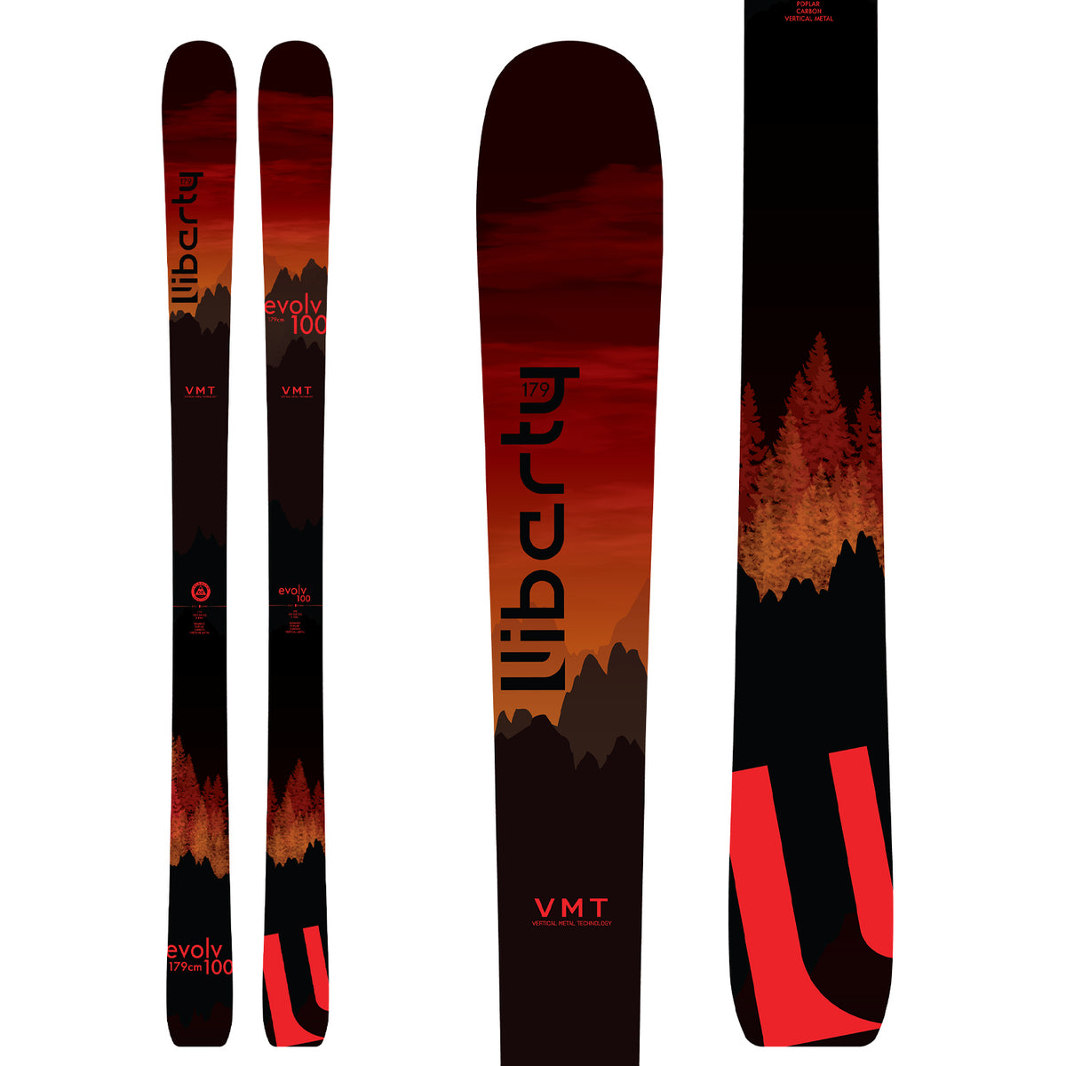 Liberty evolv100 Skis 2021