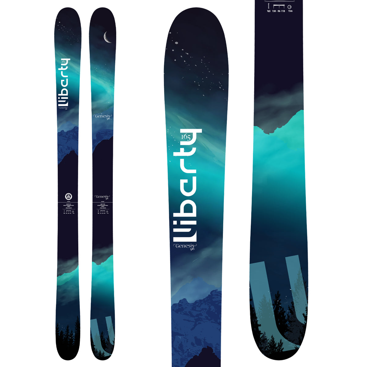 Liberty Genesis 96 Skis - Women's 2021