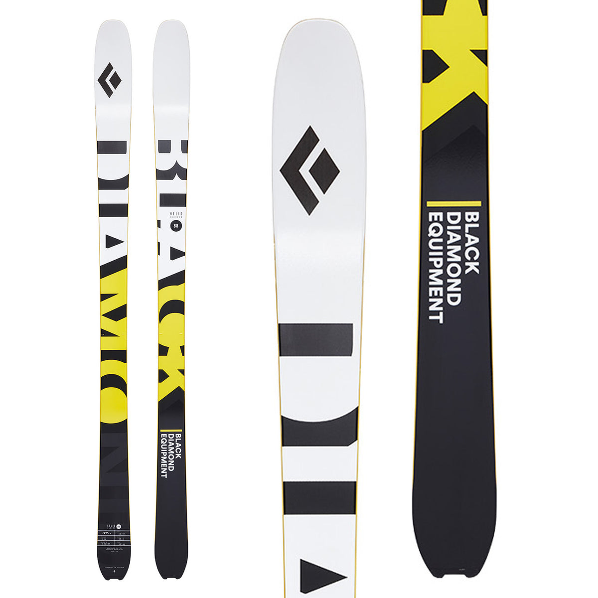 Black Diamond Helio Carbon 88 Skis 2022