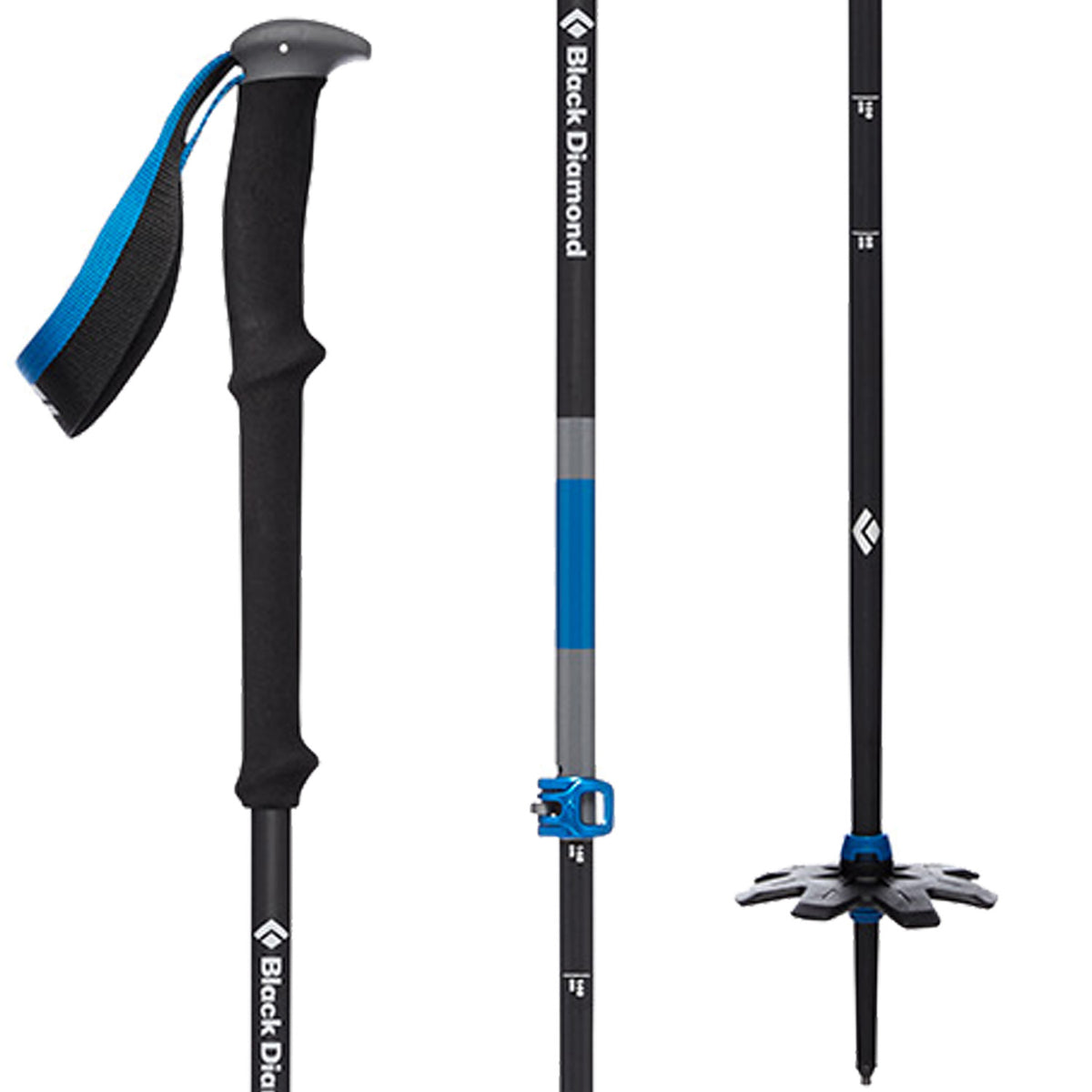 Black Diamond Expedition 2 Pro Adjustable Ski Poles 2021