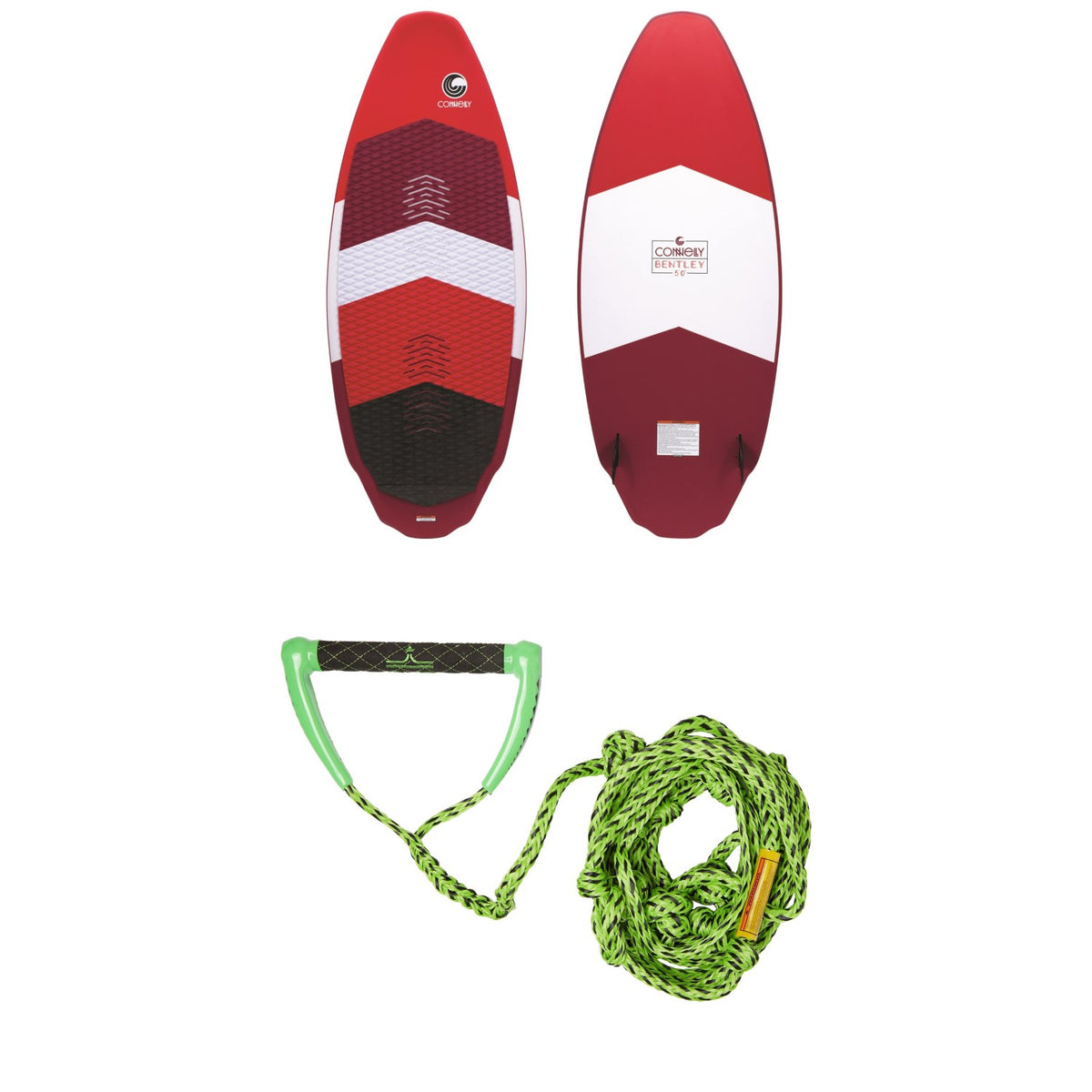 Connelly Bentley Wakesurf Board 2020 + Proline x evo LGS Surf Handle + 25 ft Air Line