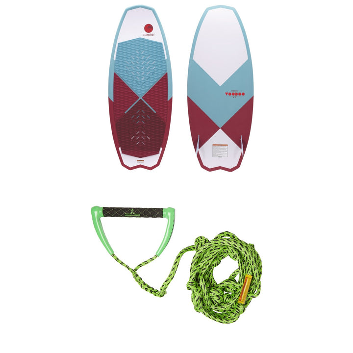Connelly Voodoo Wakesurf Board 2020 + Proline x evo LGS Surf Handle + 25 ft Air Line