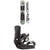 Burton Name Dropper Snowboard + Cartel EST Snowboard Bindings 2021