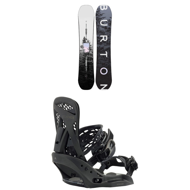 Burton Feelgood Snowboard + Escapade EST Snowboard Bindings - Women's 2021