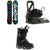 Burton Chopper Snowboard + Grom Snowboard Bindings + Mini Grom Snowboard Boots - Little Kids' 2021